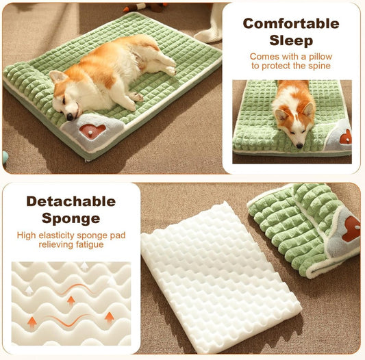 Plus Pet Mats - S, M, L and XL - Pillow elasticity sponge pad to help with spine